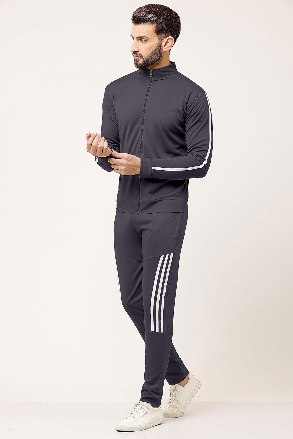 Dry Fit Addi Track Suit Set for Men | Slim Fit Perfect for Jogging and Lounging