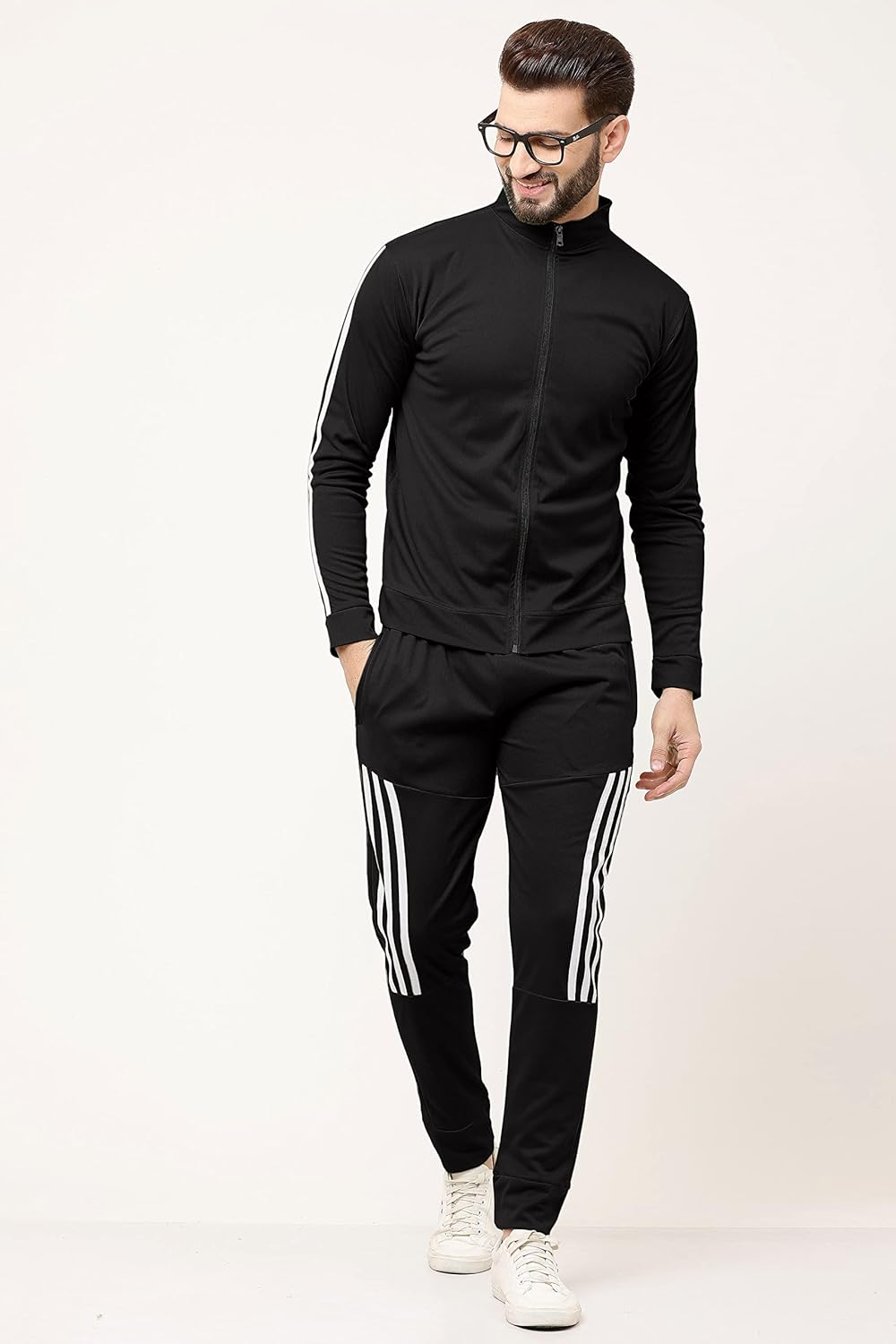 Dry Fit Addi Track Suit Set for Men | Slim Fit Perfect for Jogging and Lounging